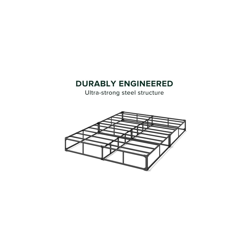 Zinus 9 Inch WonderBox(TM) Smart Box Spring, Grey, King