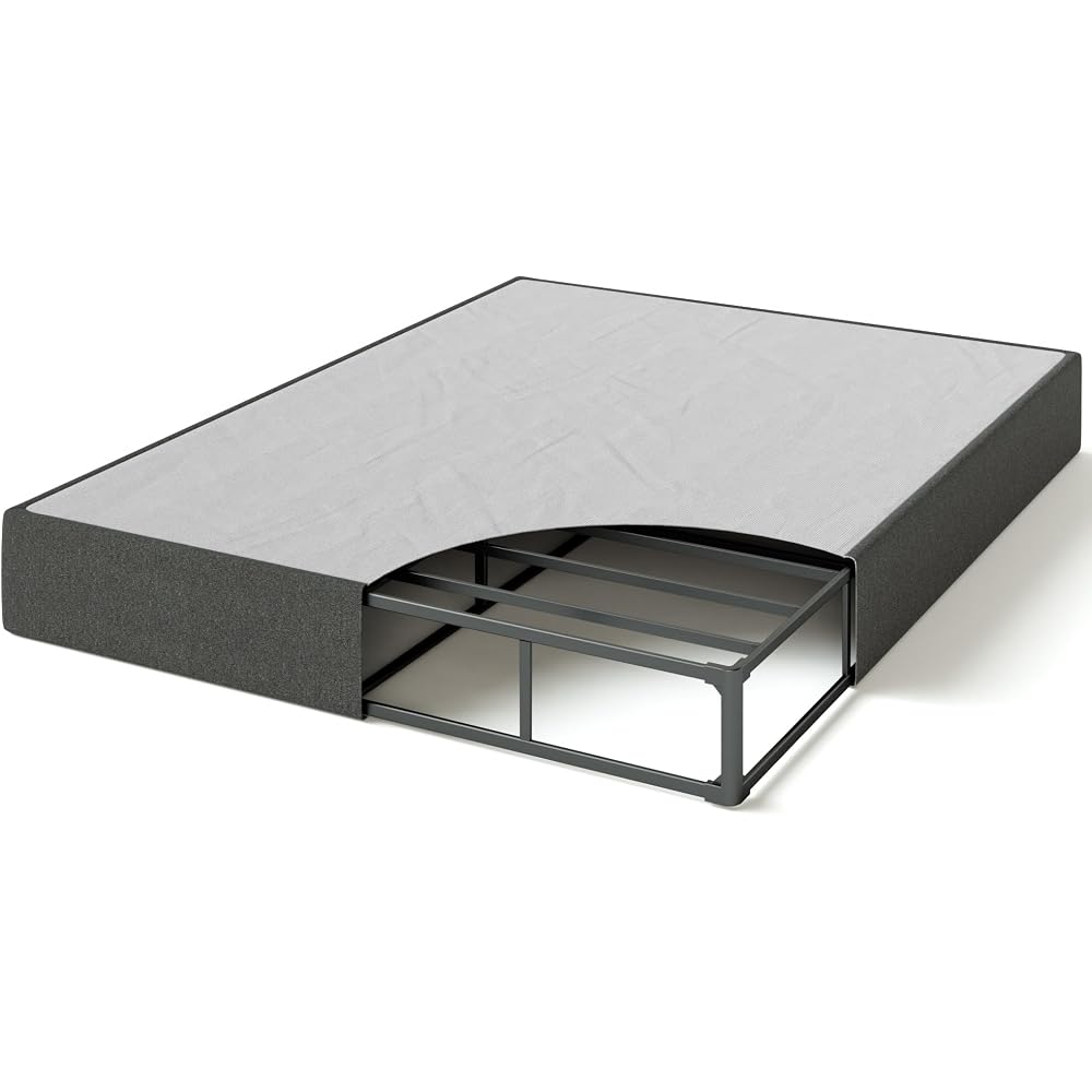 Zinus 9 Inch WonderBox(TM) Smart Box Spring, Grey, King